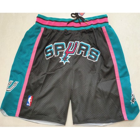 NBA San Antonio Spurs Pantalones de Bolsillo para Hombre M003 Swingman